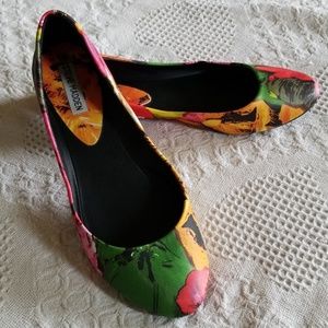 Steve Madden Brand Heaven Floral Ballet Shoe